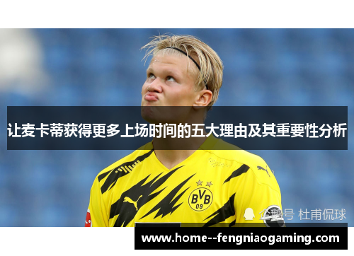让麦卡蒂获得更多上场时间的五大理由及其重要性分析