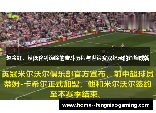 赵金红:从低谷到巅峰的奋斗历程与世锦赛双纪录的辉煌成就 赵金红:从低谷到巅峰的奋斗历程与世锦赛双纪录的辉煌成就